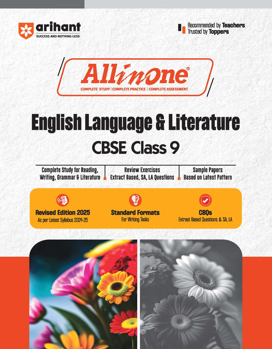 Arihant All In One English Language Literature CBSE Class 9 Guide 2025